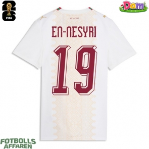 Marocko Youssef En-Nesyri #19 Bortatröja Kvinnor VM 2026 Kortärmad